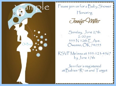 Customized Baby Shower Invitations on 10 Personalized Baby Shower Invitations Or Thank Yous   Ebay