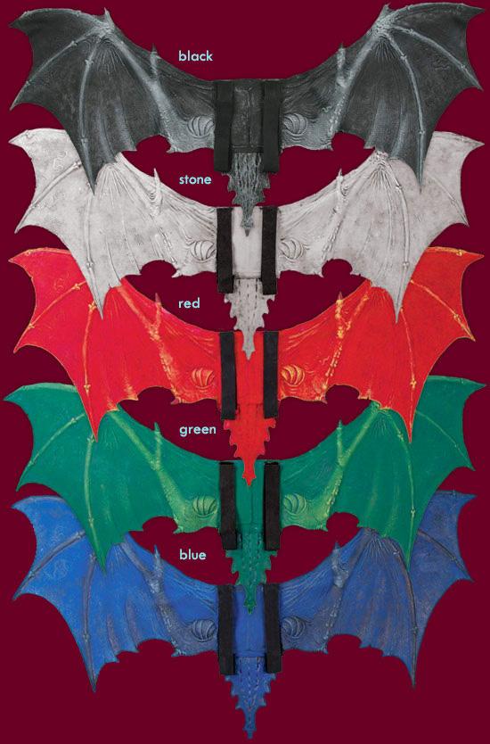 Adult Latex Dragon Wings Halloween Party Costume eBay