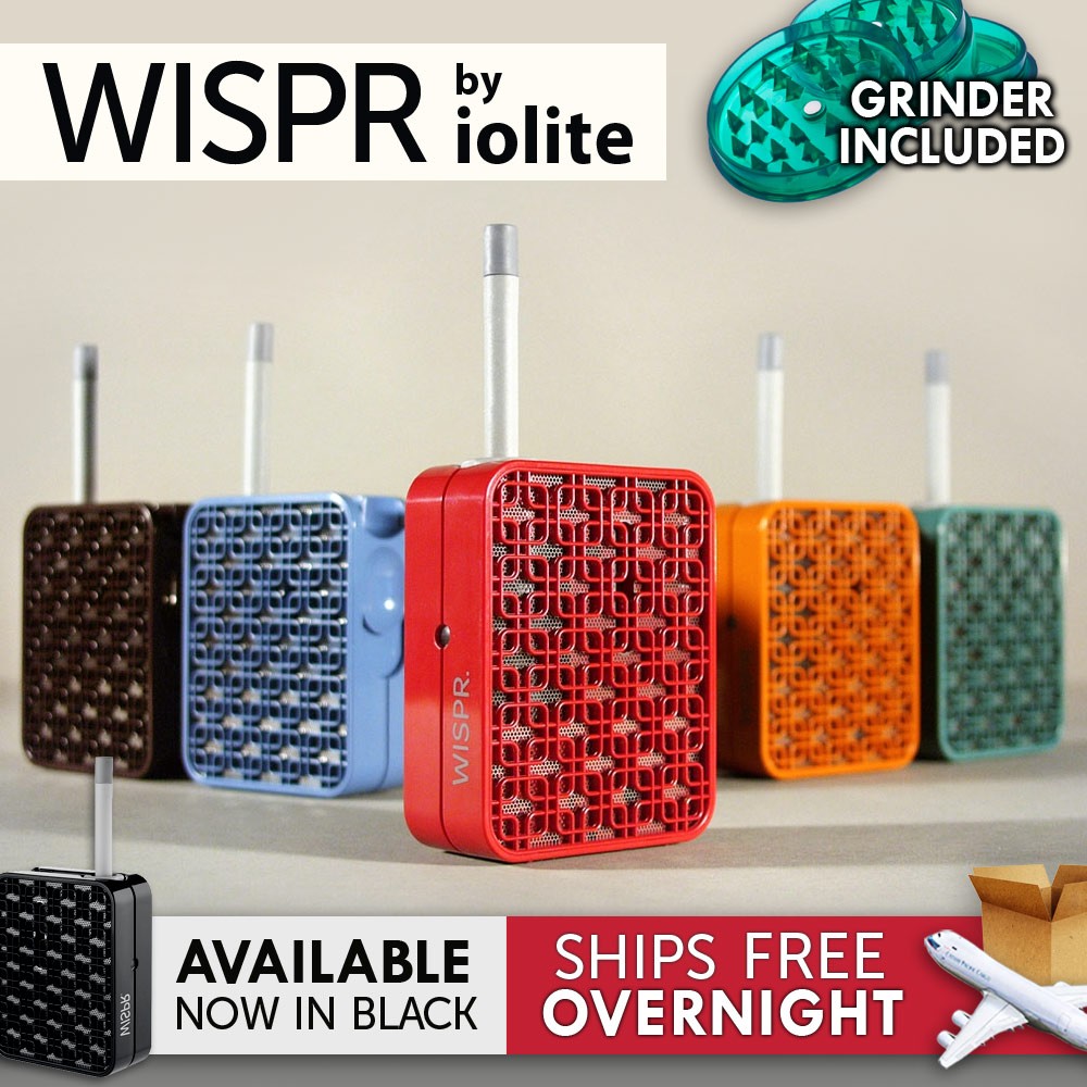 Iolite-Wispr-portable-vaporizer-FREE-OVERNIGHT-FULL-WARRANTY-Choose-color