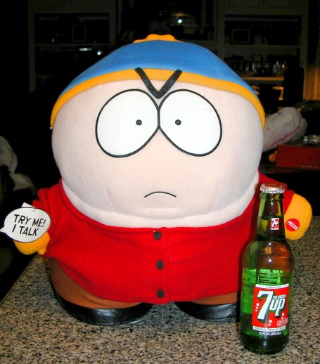talking cartman plush