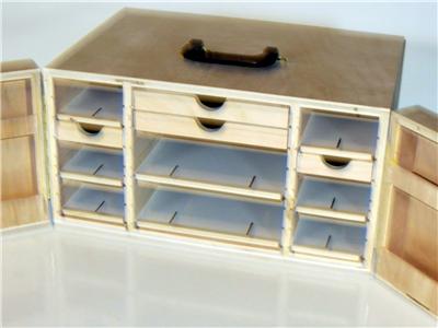 drag slot car pit box