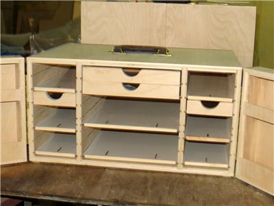 drag slot car pit box