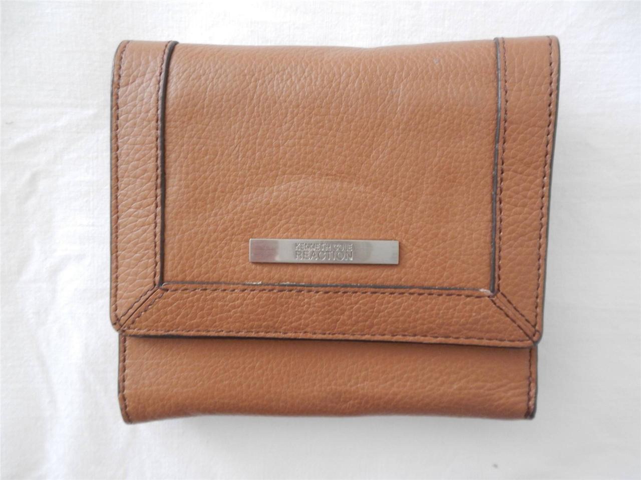 New Women's Cole Reaction Leather Wallet NWOT (30) (Brown or Black) eBay