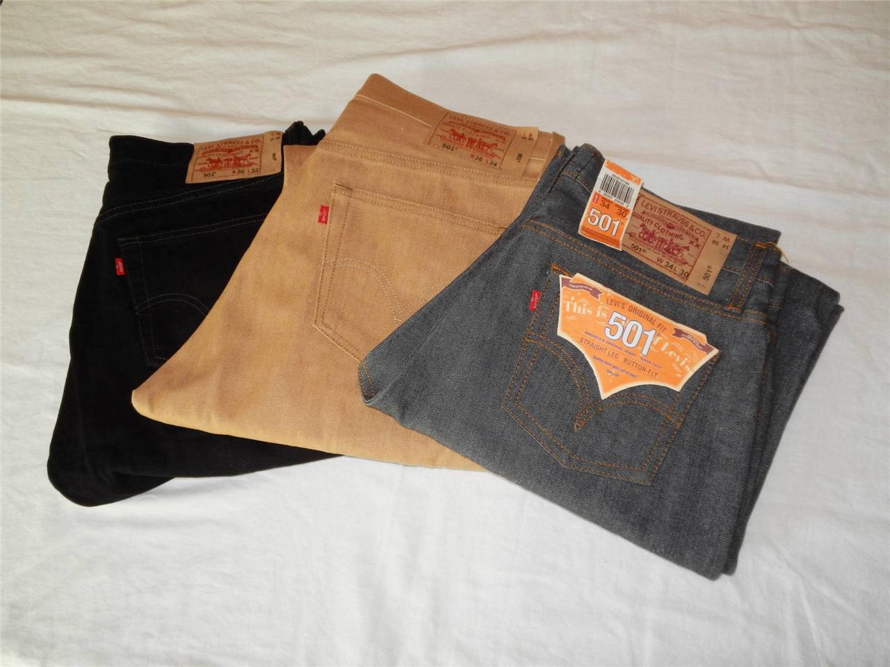 tan levis 501