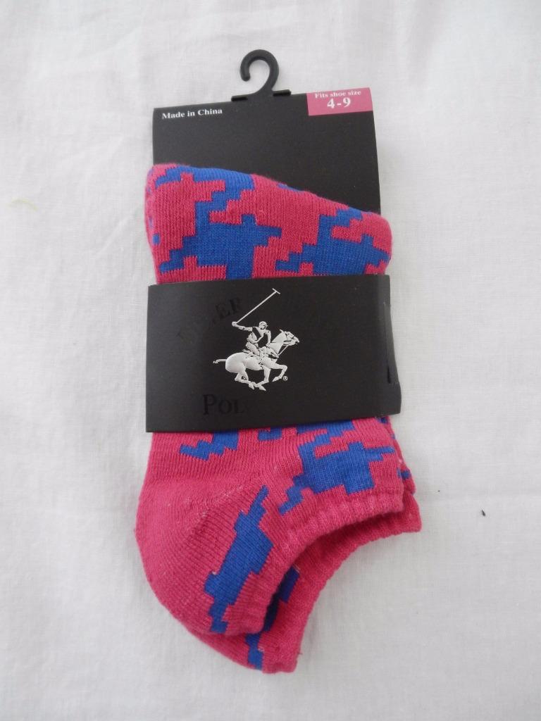 New Women's Beverly Hills Polo Club Ankle Socks Shoe Sizes 49 NWT