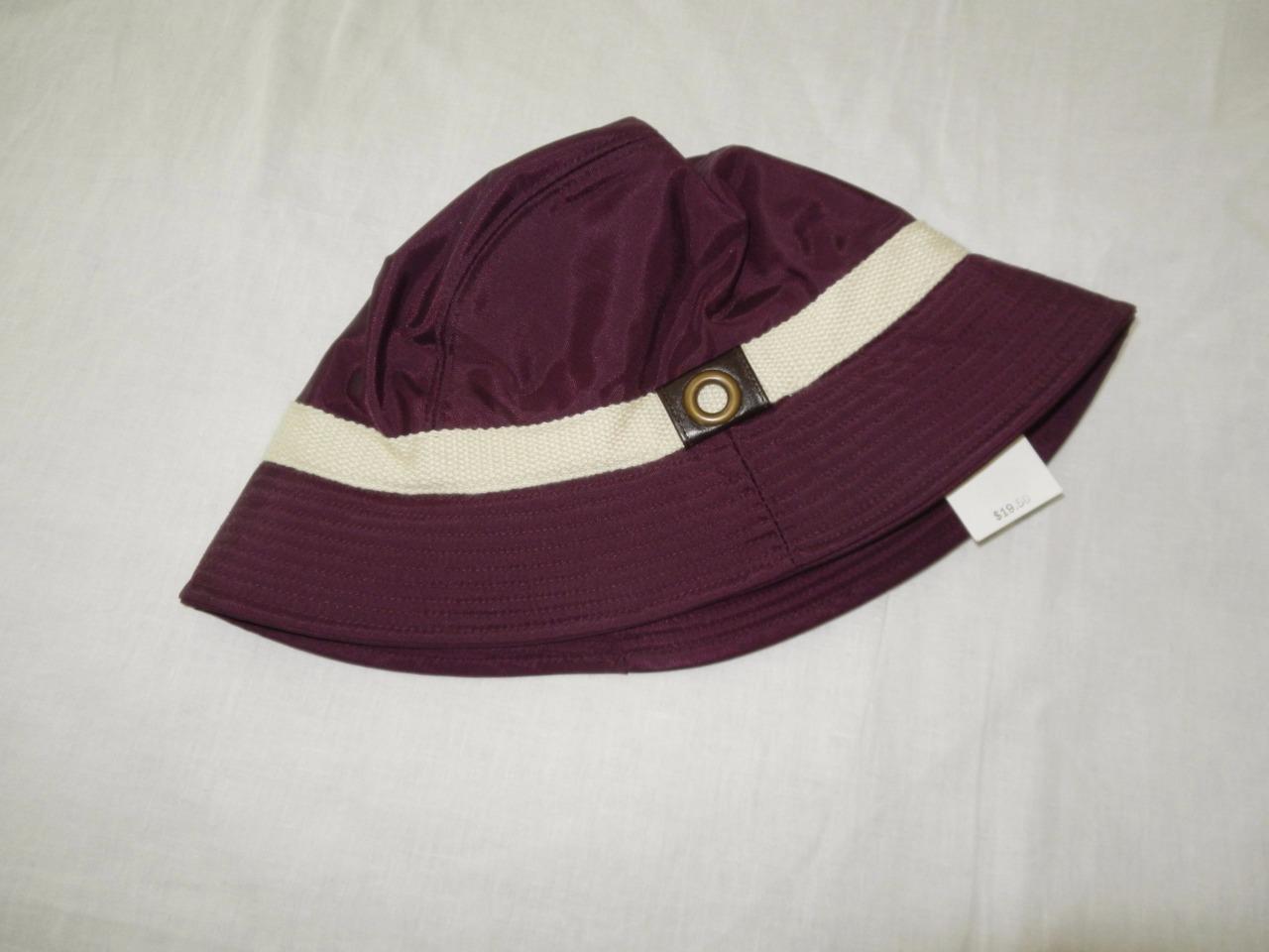 New Women's Gap Bucket Hats Sz S/M (Yellow) or M/L (Purple) NWT