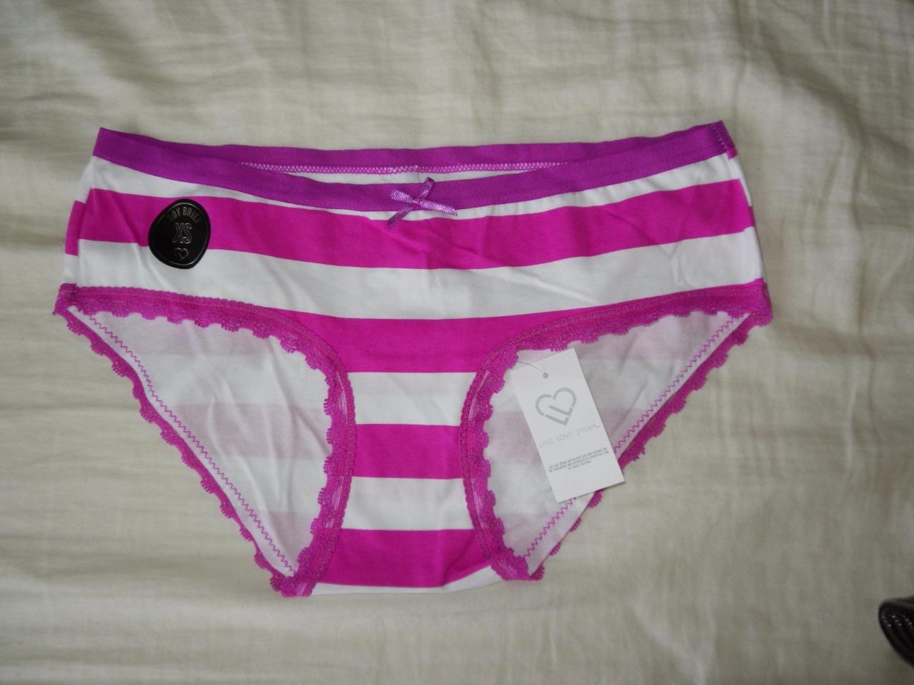 New Women's Live Love Dream Underwear Sizes XS, S, M Many Styles