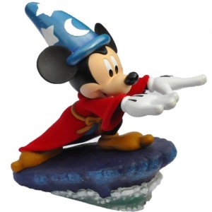 mickey sorcerer statue