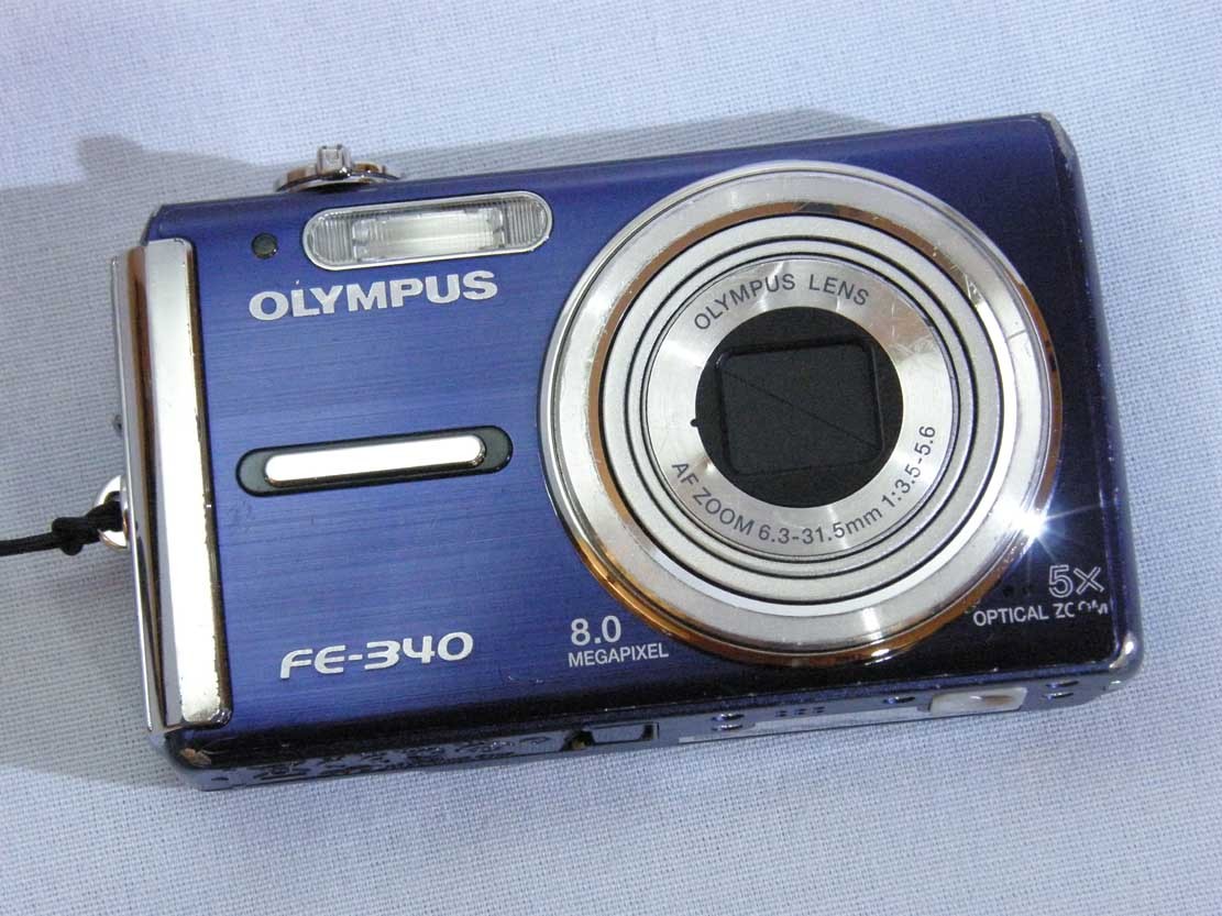 OLYMPUS FE-340 8MP 5X OPTICAL ZOOM ! ! >>LQQK<< ! !