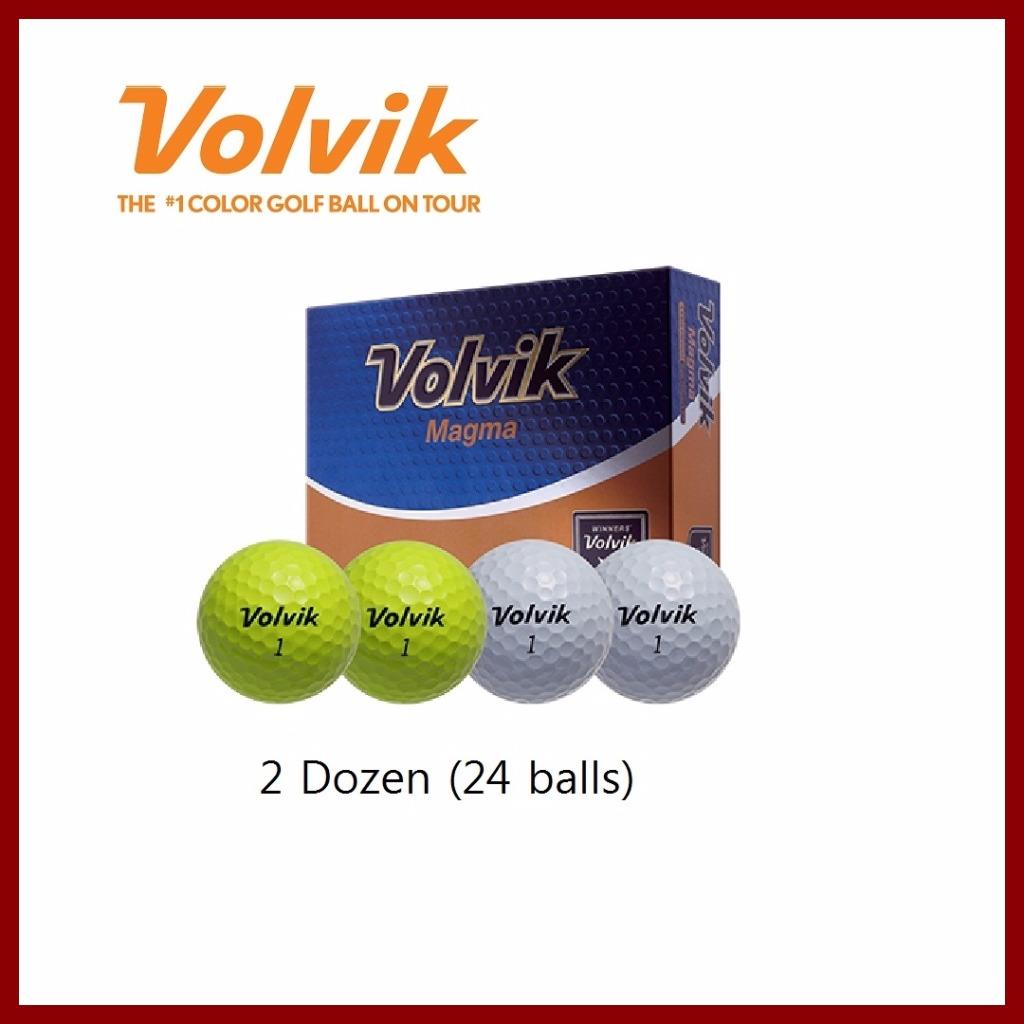 New Volvik Magma Golf Ball 3 Pc Super Distance and Soft Feel 2 Dozen eBay