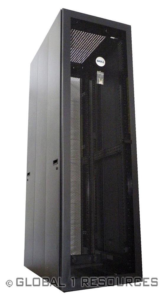 DELL PowerEdge 4210 42U Server Rack Cabinet Racks Black Computer Data Rack DELL PowerEdge 4210 42U Server Rack Cabinet Racks Black Computer Data Rack