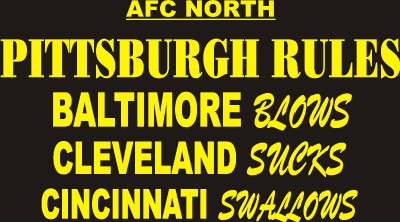 Pittsburgh Rules T-shirt Pittsburgh Steelers T-shirt Size M-5XL Black & Gold in Sports Mem, Cards & Fan Shop, Fan Apparel & Souvenirs, Football-NFL | eBay