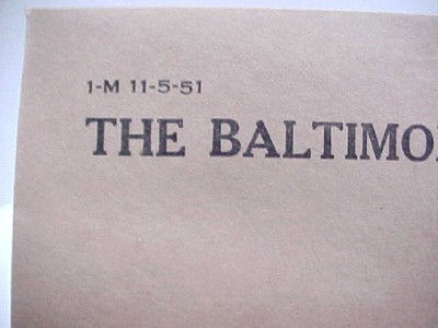 Jewelry Stores Baltimore on Orig 1951 Baltimore And Ohio Railroad Law Dpt Envelope Ebay