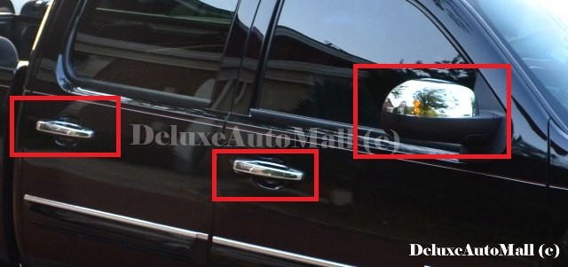 2008 Gmc yukon chrome door handles #5
