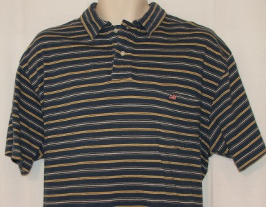Mens Polo Jeans Co Ralph Lauren Blue Polo Shirt L