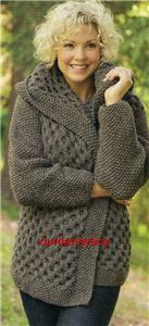 Las Chunky Cardigan Knitting Pattern - £0.77