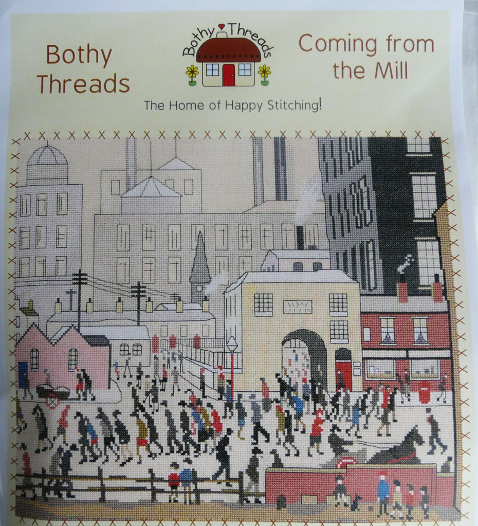 NEW BOTHY THREADS L S LOWRY SERIES COUNTED CROSS STITCH KITS 7 DESIGNS