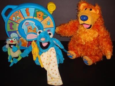 TALKING BEAR IN THE BIG BLUE HOUSE TREELO TUTTER & MATTEL ...