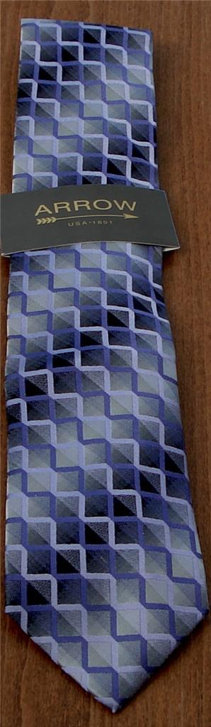 Arrow Silk Men's Necktie, CHOOSE PATTERN AND COLOR, LARGE SELECTION, BRAND NEW - Picture 14 of 21