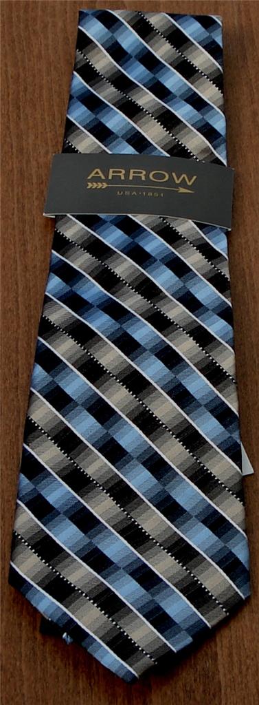 Arrow Silk Men's Necktie, CHOOSE PATTERN AND COLOR, LARGE SELECTION, BRAND NEW - Picture 15 of 21