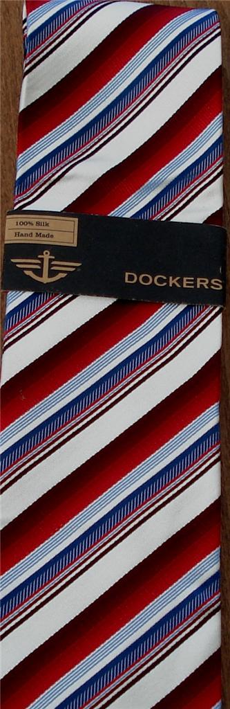 BRAND NEW WITH TAGS Dockers Men's Necktie, VARIOUS STYLES/COLORS - Picture 3 of 16