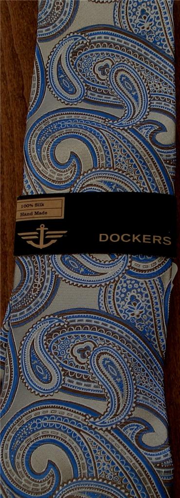 BRAND NEW WITH TAGS Dockers Men's Necktie, VARIOUS STYLES/COLORS - Picture 5 of 16