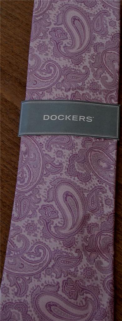 BRAND NEW WITH TAGS Dockers Men's Necktie, VARIOUS STYLES/COLORS - Picture 8 of 16