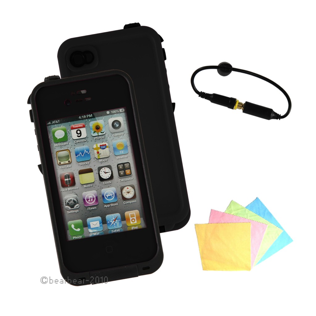 Waterproof Defender Case For iPhone 4/4S 4th Shockproof Dirtproof like-lifeproof | eBay