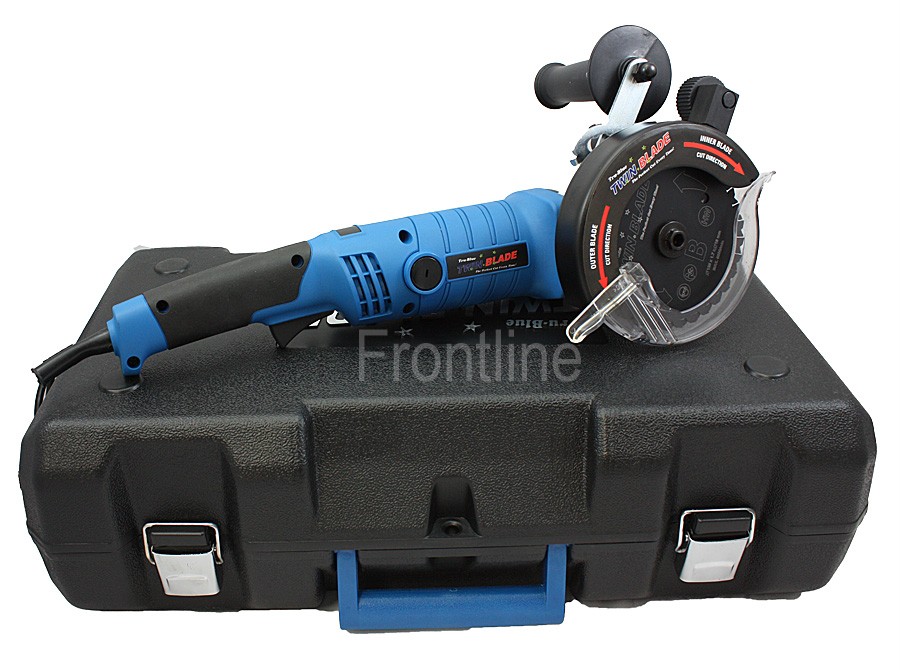Twin Dual Blade 125mm Cutting Saw Grinder Industrial version of ...