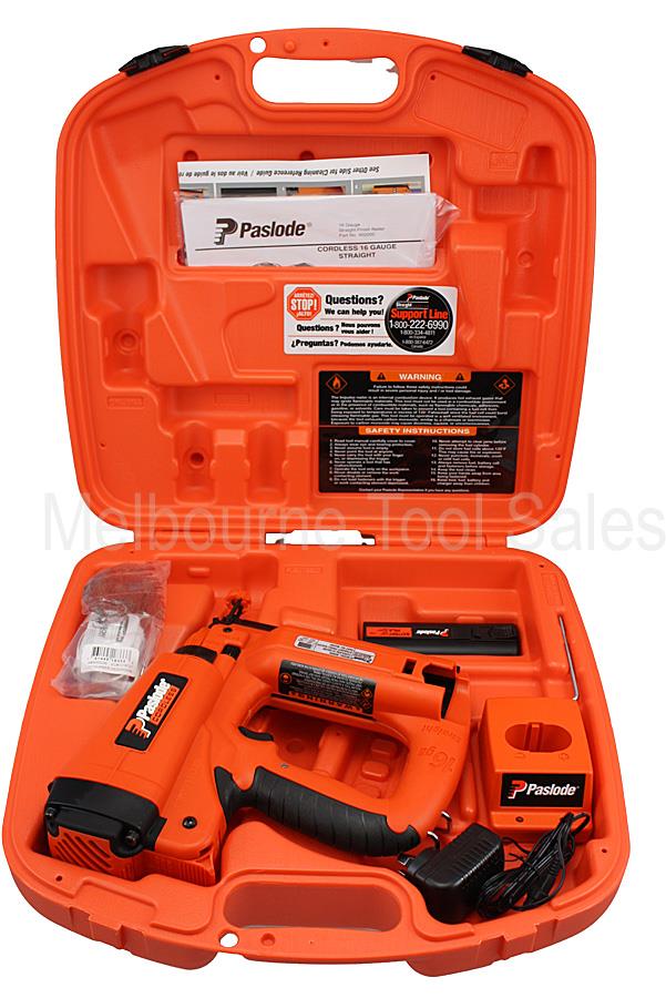 Brand NEW Paslode 16G Straight Fixing Finishing Nail GUN 902000 eBay
