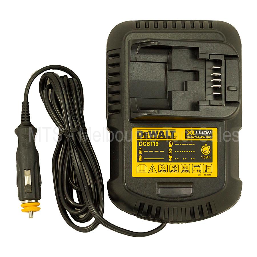 DEWALT DCB119 12V 18V / 20V XR LITHIUM ION CORDLESS BATTERY CAR