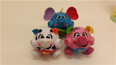 FISHER PRICE BOUNCE & GIGGLE PIG~ELEPHANT~COW ~MUSIC ...