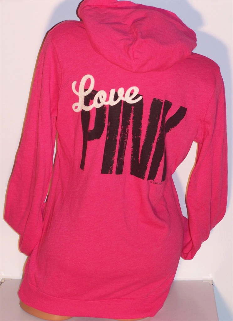 Victorias Secret LOVE PINK Everywhere Pullover Hoodie M | eBay