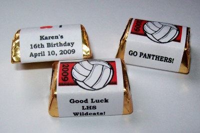120 VOLLEYBALL PARTY CANDY WRAPPERS FAVORS ANY OCCASION 120 VOLLEYBALL PARTY CANDY WRAPPERS FAVORS ANY OCCASION