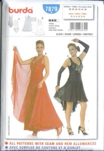 Free Dress Patterns | Latin Ballroom Dress Patterns