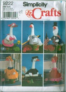 Patterns Gallery GOOSE CLOTHES PATTERNS