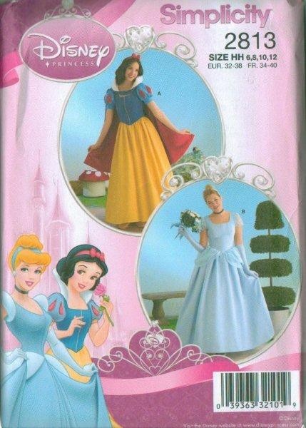 Disney Princess Costume Simplicity Sewing Pattern New You Pick Ebay 8944