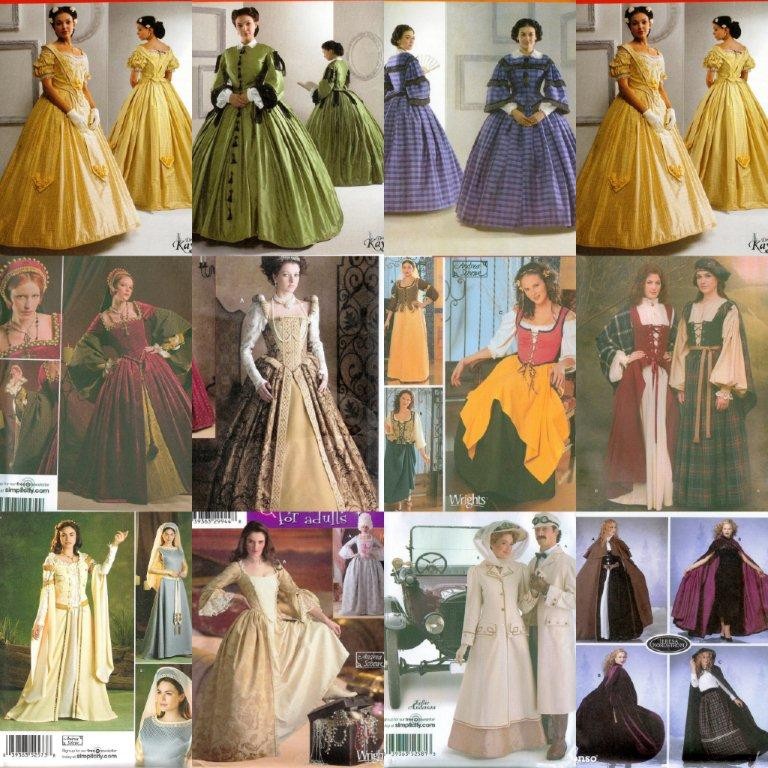 Margo Anderson&apos;s Historic Costume Patterns