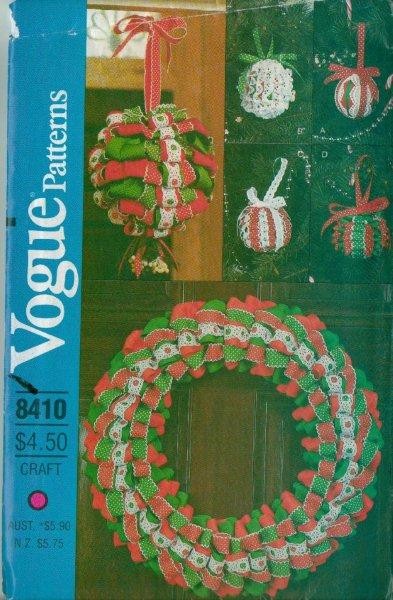 oop vogue sewing pattern christmas holiday decorations oop vogue sewing pattern christmas holiday decorations