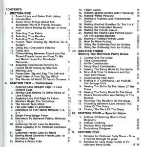 Vintage Martha Pullen Antique Clothing French Machine Sewing