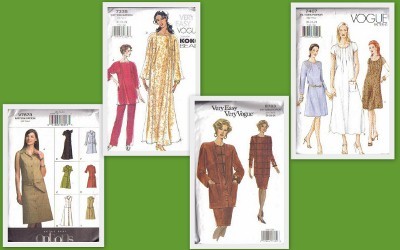 Full Figure Fashions Size on Sewing Pattern Misses 20 22 24 Plus Size Full Figure Your Choice