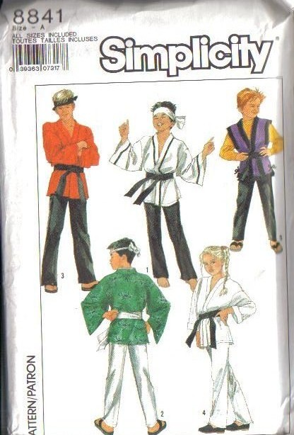 Karate Uniform Patterns 109