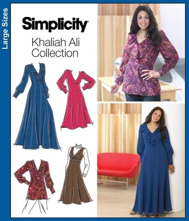 Simplicity Khaliah Ali Collection Sewing Pattern Womens Full Figure Plus Size - Picture 12 of 28