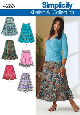 Simplicity Khaliah Ali Collection Sewing Pattern Womens Full Figure Plus Size - Picture 23 of 28
