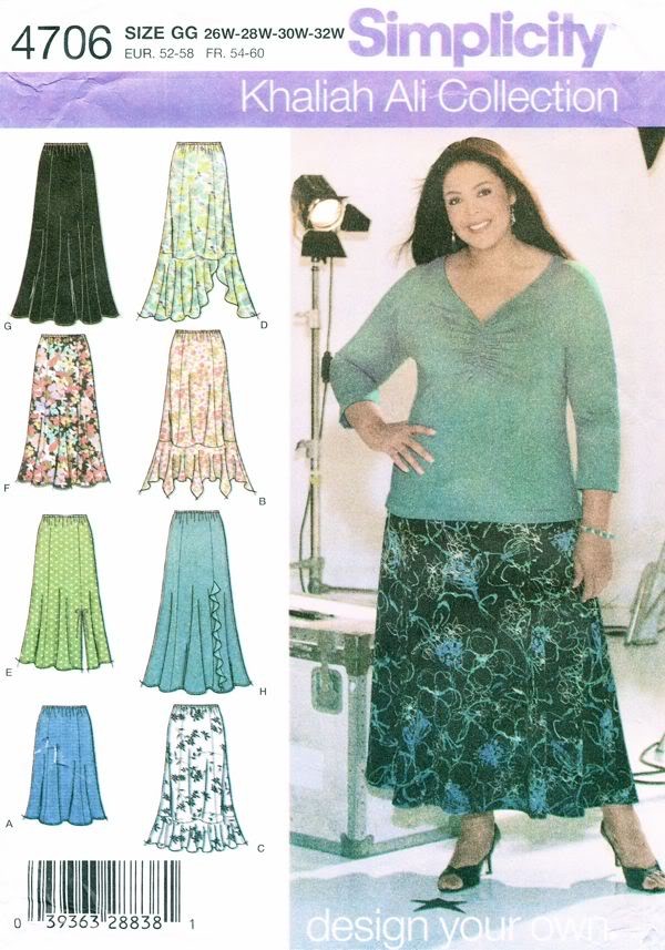 Simplicity Khaliah Ali Collection Sewing Pattern Womens Full Figure Plus Size - Picture 27 of 28