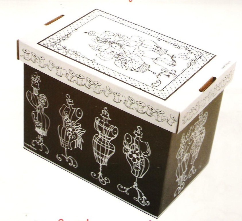 Sewing Pattern Box Storage Solutions G8 for Seamstress Collectors You