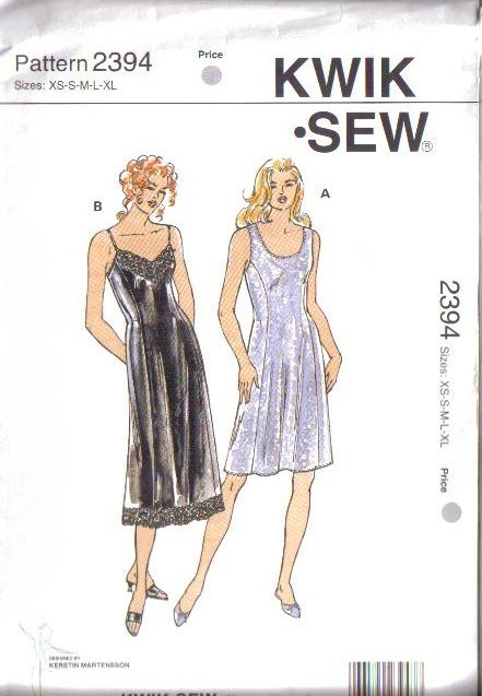 Kwik Sew Sewing Pattern Misses Lingerie Undergarment Underwear Intimate