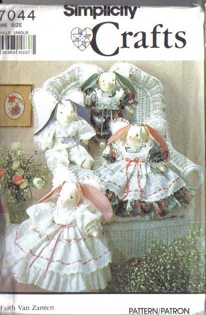 simplicity stuffed bunny pattern