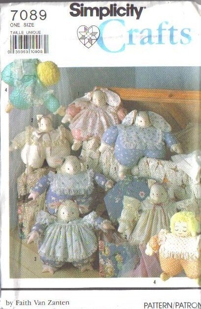 simplicity stuffed bunny pattern