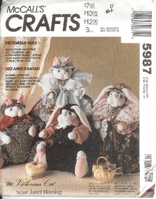 simplicity stuffed bunny pattern